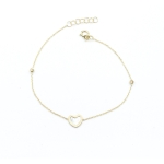 ΧΡΥΣΟ ΒΡΑΧΙΟΛΙ ΜΕ ΚΑΡΔΙΑ